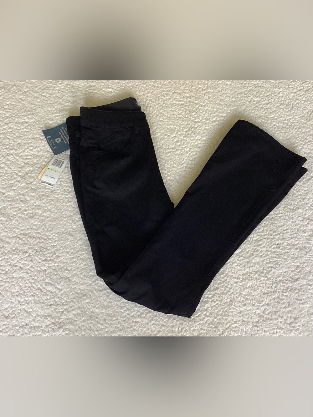 NWT Democracy Ab Solution Itty Bitty Boot Black Jeans Size 4